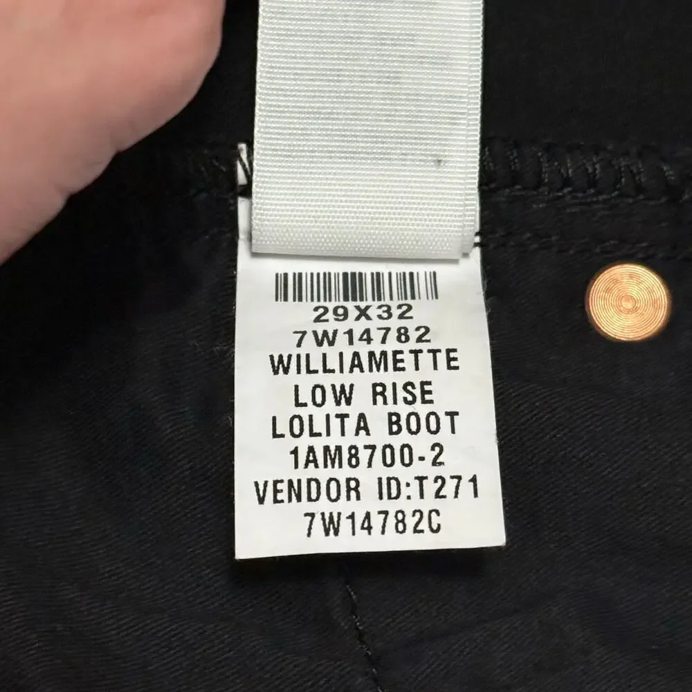 NEW Lucky Brand Low Rise Lolita Boot Jeans Sculpt-ed Stretch Denim Size 8 / 29